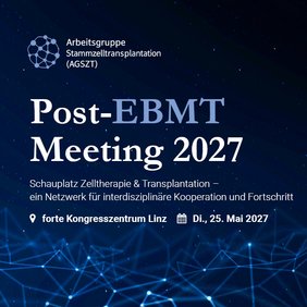 Ankündigung Post-EBMT Meeting 2027