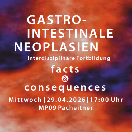 Teaserbild für die Veranstaltung "Gastrointestinale Neoplasien"