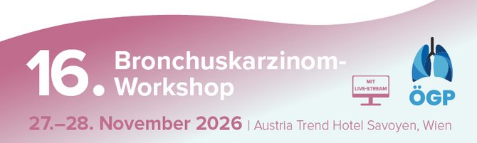 Ankündigung 16. Bronchuskarzinomworkshop