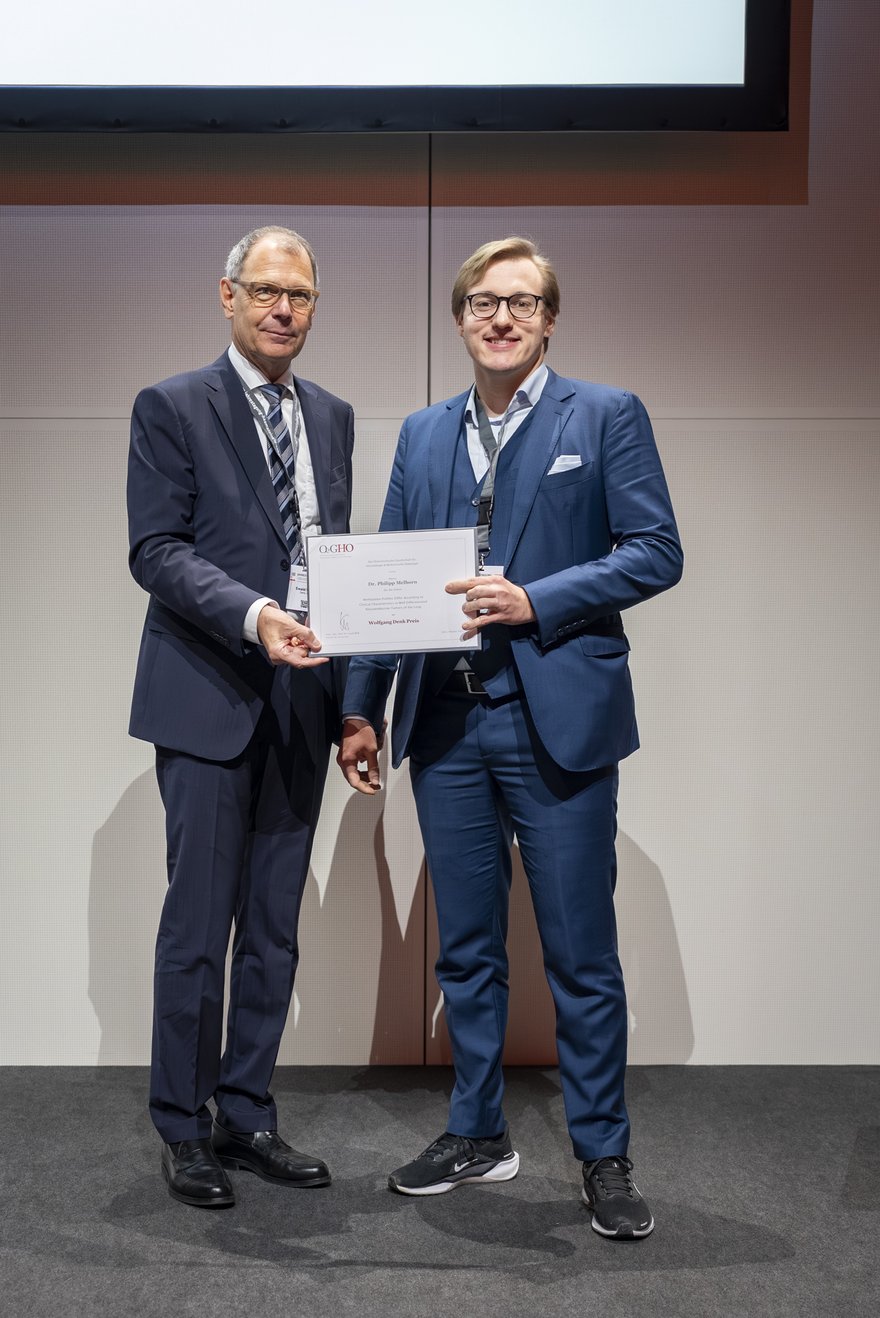 Verleihung Denk-Preis an Dr. Melhorn