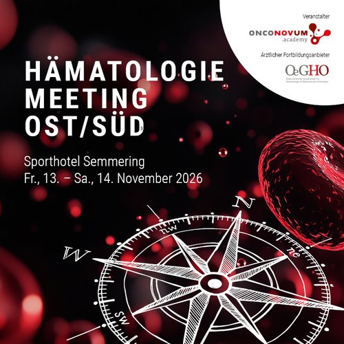 Ankündigung Hämatologie Meeting Ost/Süd 26