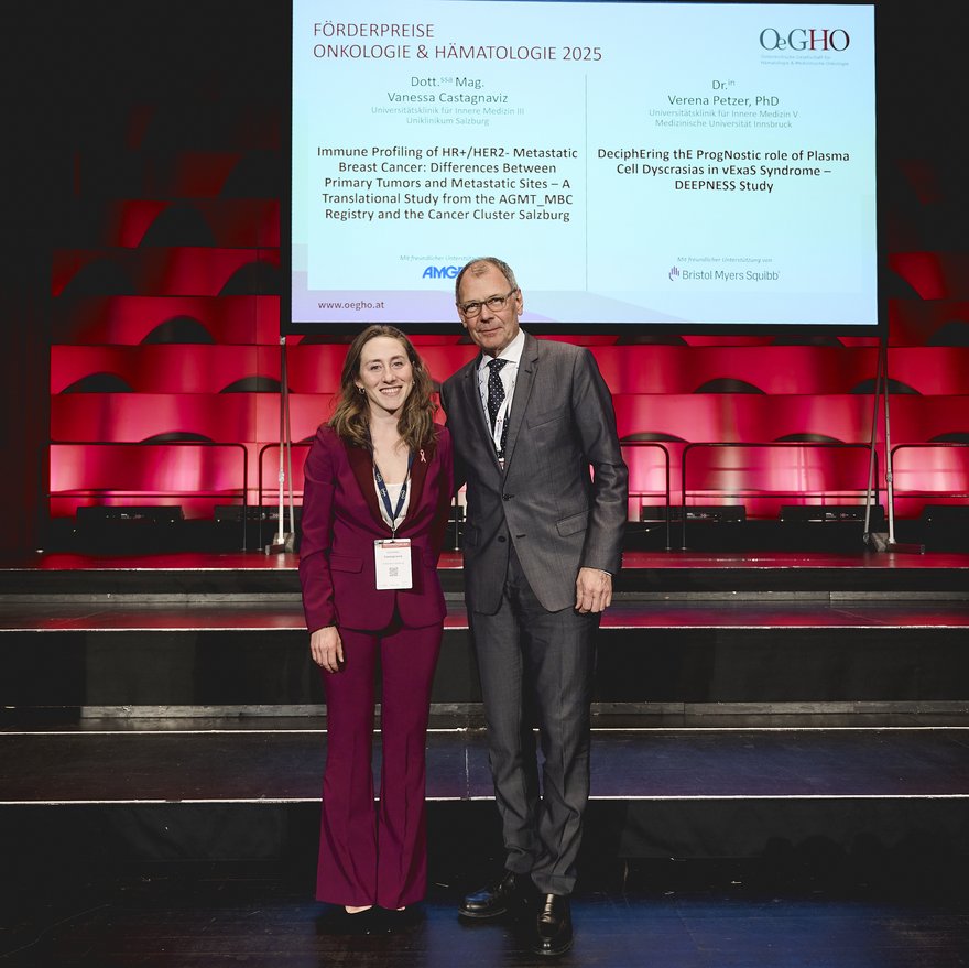 Preisverleihung Förderpreis Onkologie 2025