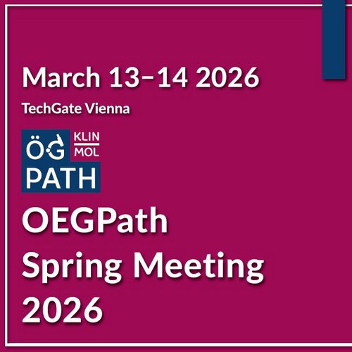 Ankündigung des OeGPath Spring Meetings 2026