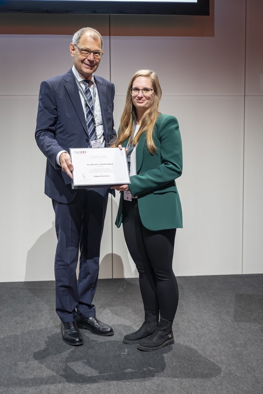 Verleihung Türk-Preis an Cornelia Englisch