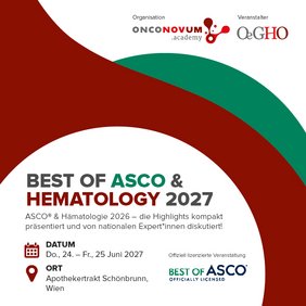 Ankündigung Best of ASCO & Hematology 2027