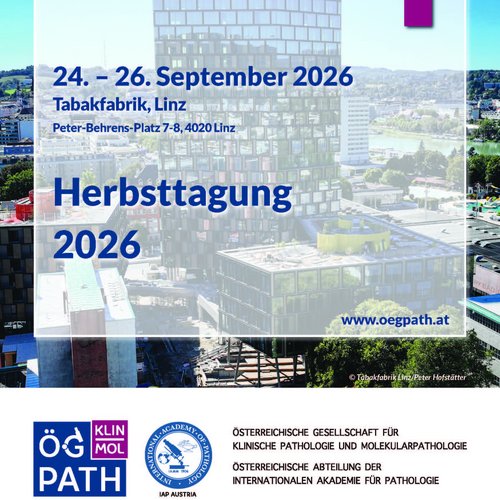 Ankündigung ÖGPATH Herbsttagung 2026