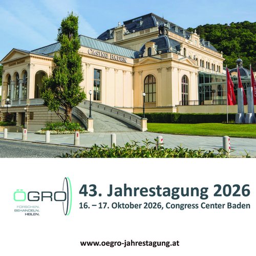 Ankündigung 43. Jahrestagung ÖGRO