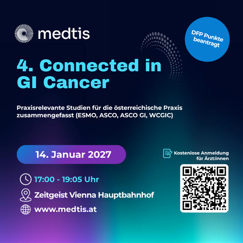 Ankündigung Veranstaltung "Connected in GI Cancer 2027"